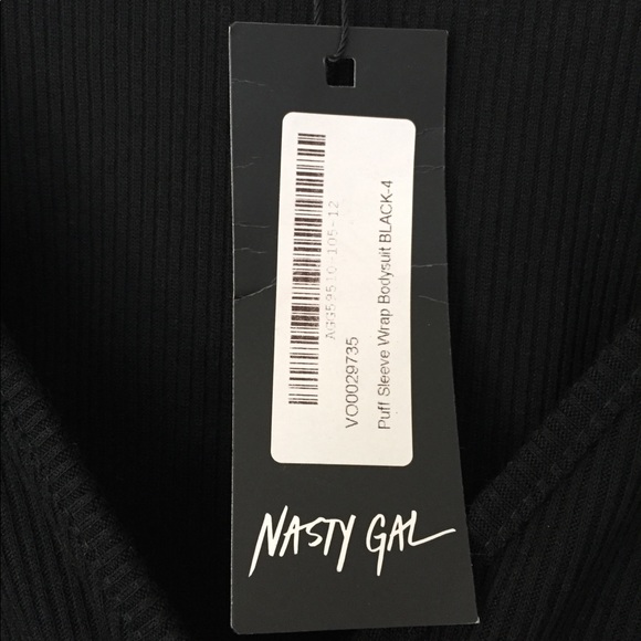 NWT Nastygal Sleeve It To Me Ribbed Bodysuit - Picture 11 of 11